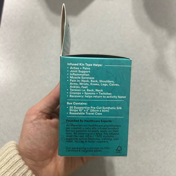 Heali Kinesiology Beige Zebra Tape - Picture 4 of 4